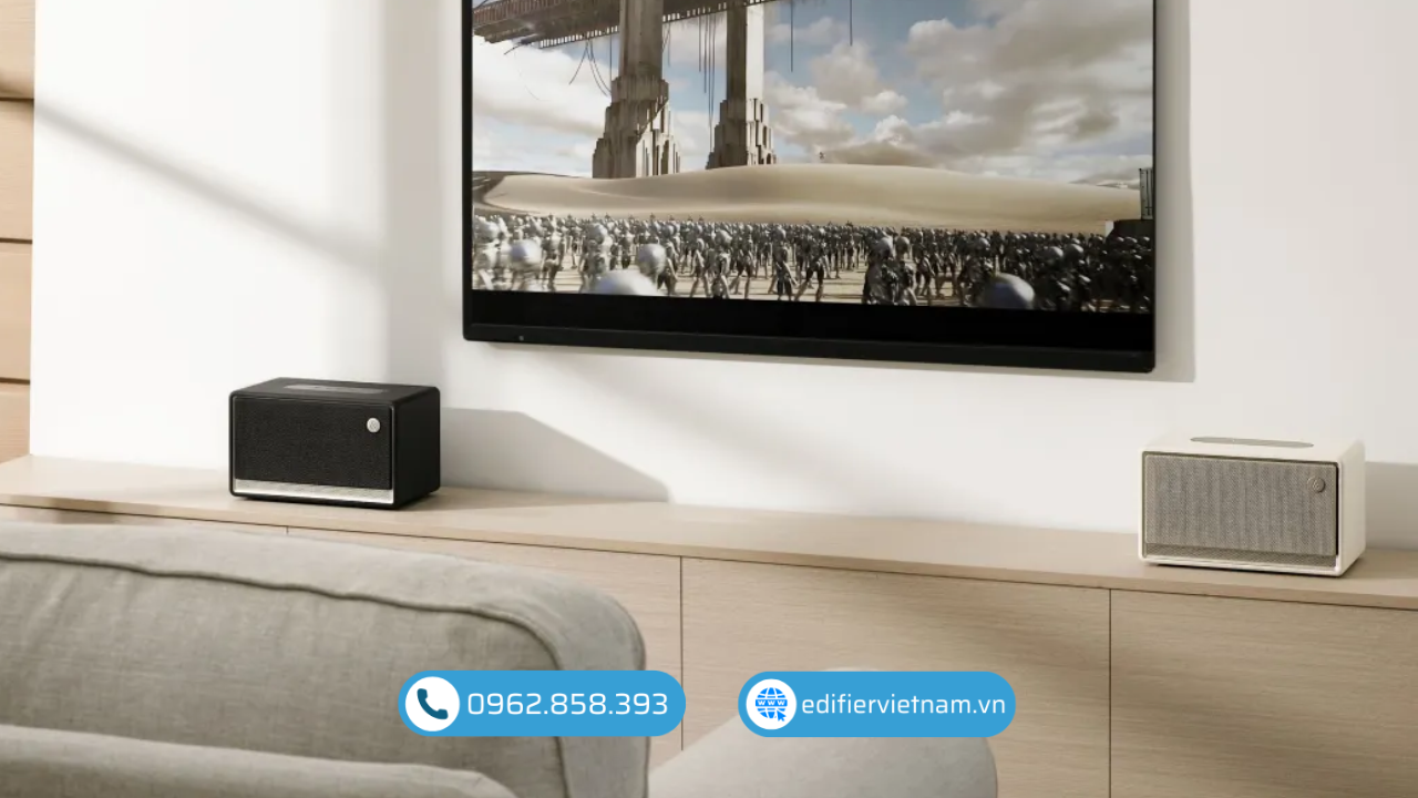 Loa Bluetooth Edifier ES300 có thể tương thích với nhiều phong cách trang trí khác nhau