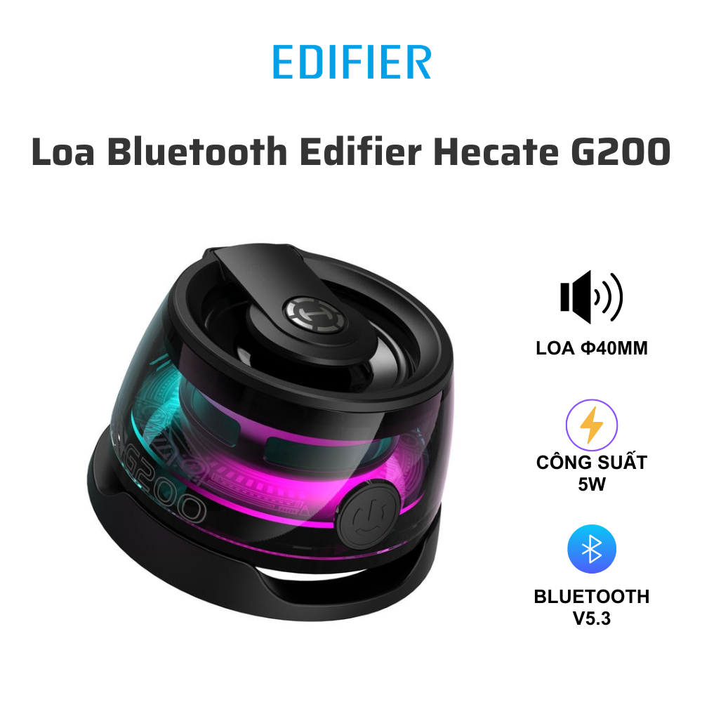 Loa bluetooth di động gaming EDIFIER Hecate G200