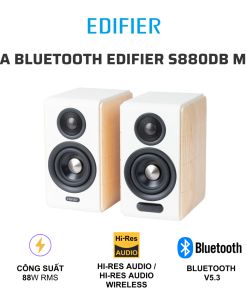 Loa bookshelf bluetooth cao cấp EDIFIER S880DB MKII