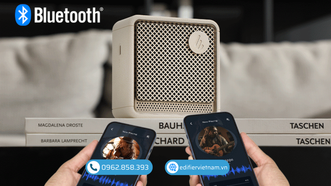 Loa không dây Edifier ES20 tích hợp cơ chế ghép nối đôi TWS Stereo