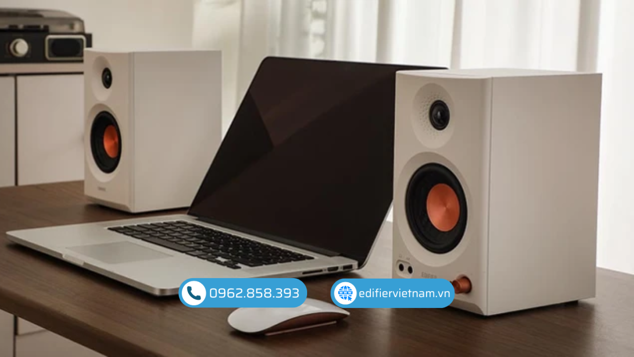 Loa kiểm âm Edifier MR3 có tổng công suất đầu ra đạt 36W