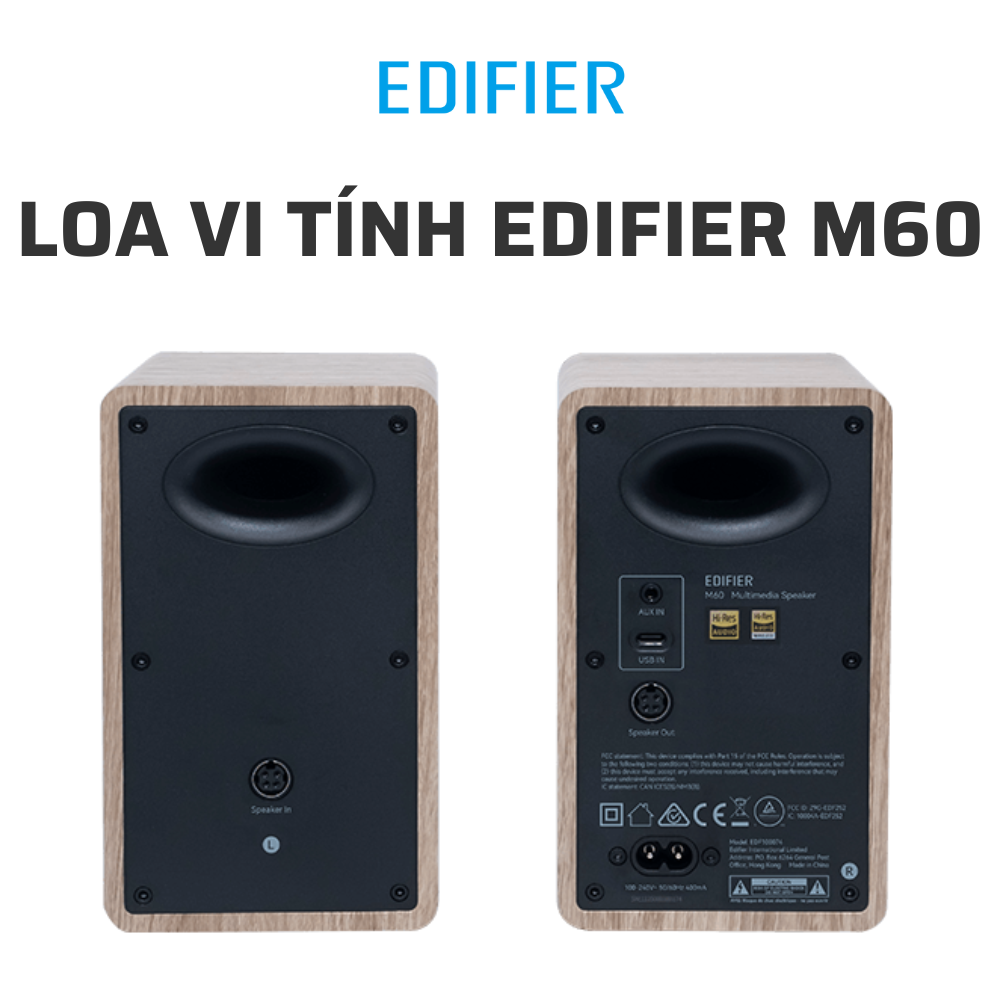 Loa máy tính cao cấp EDIFIER M60 - Ảnh 6