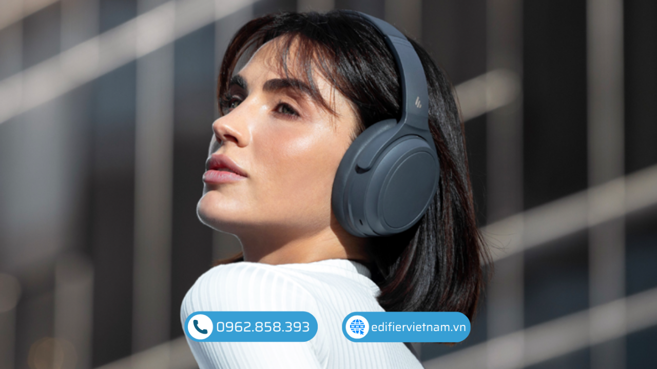 Tai nghe không dây Edifier WH700NB sở hữu thiết kế ấn tượng